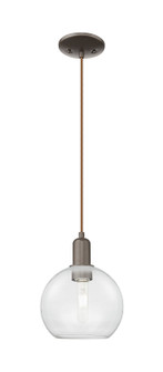 Arcadia One Light Mini Pendant in Oil Rubbed Bronze (405|716-1P-OB-G122-8)