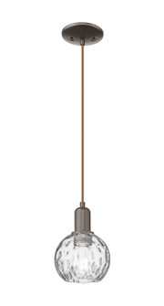 Arcadia One Light Mini Pendant in Oil Rubbed Bronze (405|716-1P-OB-G1215-6)