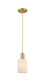 Arcadia One Light Mini Pendant in Brushed Brass (405|716-1P-BB-G341)