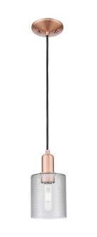 Arcadia One Light Mini Pendant in Antique Copper (405|716-1P-AC-G112)
