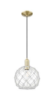 Arcadia One Light Mini Pendant in Antique Brass (405|716-1P-AB-G122-10RW)