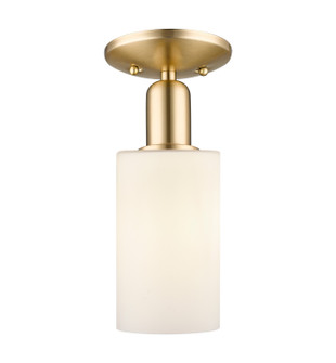 Arcadia One Light Semi-Flush Mount in Champagne Bronze (405|716-1C-CB-G801)