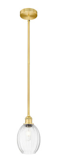 Edison One Light Mini Pendant in Satin Gold (405|616-1S-SG-G459-6CL)