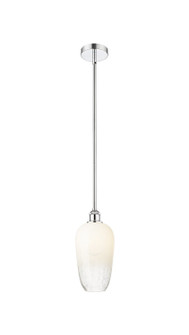 Edison One Light Mini Pendant in Polished Chrome (405|616-1S-PC-G484-7OP)