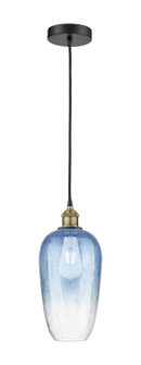 Edison One Light Mini Pendant in Black Antique Brass (405|616-1P-BAB-G484-7SB)