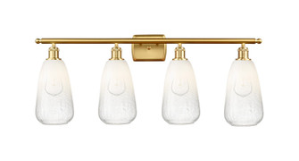 Ballston Four Light Bath Vanity in Satin Gold (405|516-4W-SG-G480-6OP)