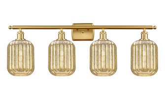 Ballston Four Light Bath Vanity in Satin Gold (405|516-4W-SG-G460-7ME)