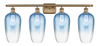 Ballston Four Light Bath Vanity in Brushed Brass (405|516-4W-BB-G484-7SB)