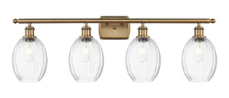 Ballston Four Light Bath Vanity in Brushed Brass (405|516-4W-BB-G459-6CL)