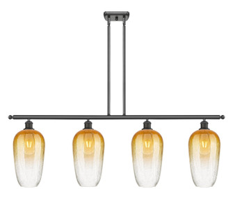 Ballston Four Light Island Pendant in Oil Rubbed Bronze (405|516-4I-OB-G484-7AM)