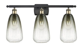 Ballston Three Light Bath Vanity in Black Antique Brass (405|516-3W-BAB-G480-6SL)