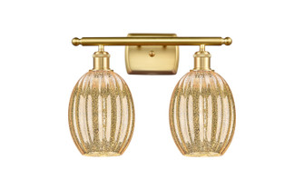 Ballston Two Light Bath Vanity in Brushed Satin Nickel (405|516-2W-SN-G459-6ME)