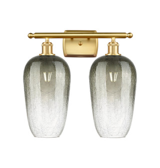Ballston Two Light Bath Vanity in Satin Gold (405|516-2W-SG-G484-7SL)