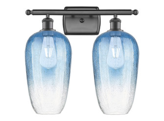 Ballston Two Light Bath Vanity in Oil Rubbed Bronze (405|516-2W-OB-G484-7SB)