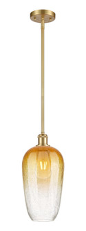 Ballston One Light Mini Pendant in Satin Gold (405|516-1S-SG-G484-7AM)