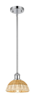 Ballston One Light Mini Pendant in Polished Chrome (405|516-1S-PC-NBD2-75-NAT)