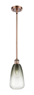 Ballston One Light Mini Pendant in Antique Copper (405|516-1S-AC-G480-6SL)