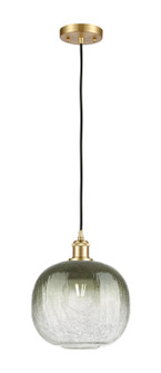 Ballston One Light Mini Pendant in Satin Gold (405|516-1P-SG-G481-10SL)