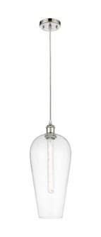 Ballston One Light Mini Pendant in Polished Nickel (405|516-1P-PN-G456-8CL)