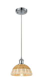 Ballston One Light Mini Pendant in Polished Chrome (405|516-1P-PC-NBD2-75-NAT)