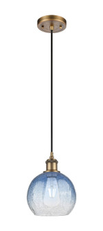 Ballston One Light Mini Pendant in Brushed Brass (405|516-1P-BB-G483-8SB)