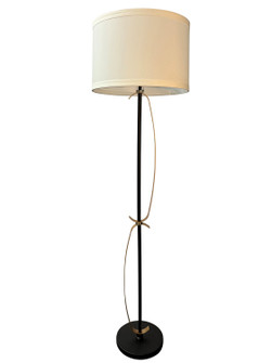 Lyndon LED Floor Lamp in Black/Heritage Gold (30|LY703-BLKHG)