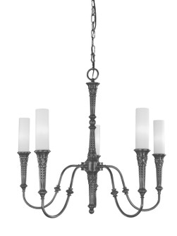 Old Greenwich Five Light Chandelier in Brushed Nickel (8|5975 BN)
