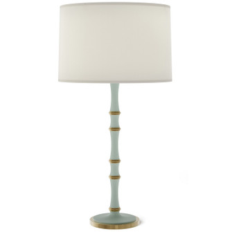 Kane One Light Table Lamp in Matte Celadon w/Modern Brass (165|MCL71)