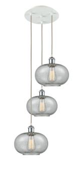 Ballston LED Pendant in White Polished Chrome (405|113B-3P-WPC-G247)