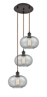 Ballston LED Pendant in Oil Rubbed Bronze (405|113B-3P-OB-G247)