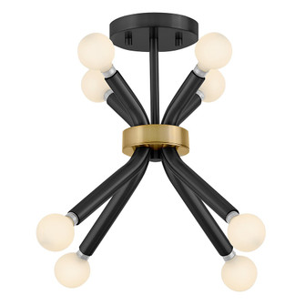 Axton LED Pendant in Black (531|83853BK)