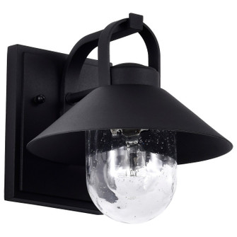 Ridge One Light Outdoor Wall Lantern in Black (72|60-8540)