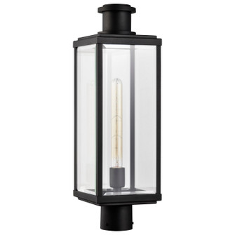 Luca One Light Outdoor Post Lantern in Sand Black (72|60-8513)