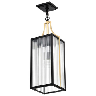 Holden One Light Pendant in Black / Gold (72|60-8505)