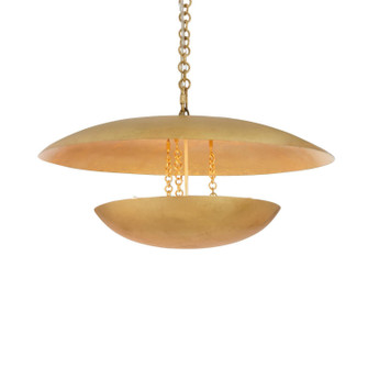Florko Three Light Chandelier in Gold Leaf (314|DMI27)