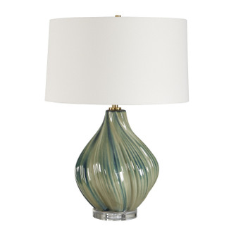 Tausha One Light Table Lamp in Antique Brass (52|30666)