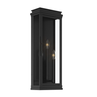 Lundon Three Light Outdoor Wall Mount in Black (12|59164BK)
