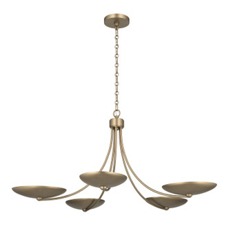 Palmela Five Light Chandelier in Champagne Bronze (12|52856CPZ)