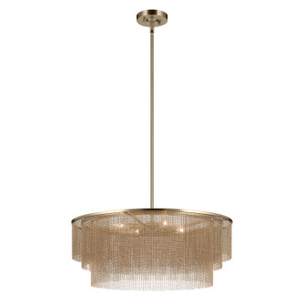 Khaite Four Light Chandelier in Champagne Bronze (12|52823CPZ)