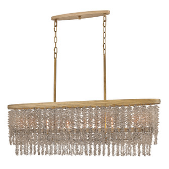 Rubina LED Linear Pendant in Burnished Gold (138|FR41496BNG-LA)