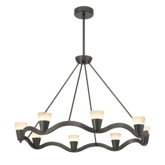 Vance LED Chandelier in Bronze Noir (60|VNC-6508-NB)