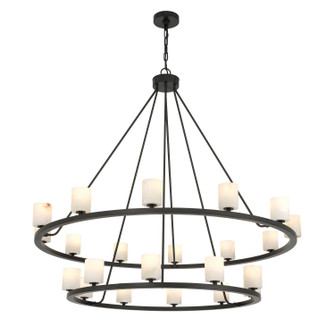 Aragon LED Chandelier in Matte Black (60|ARA-10268-MK-ST)