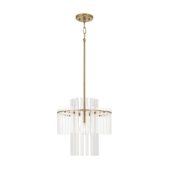 Blair One Light Pendant in Aged Brass (65|358711AD)