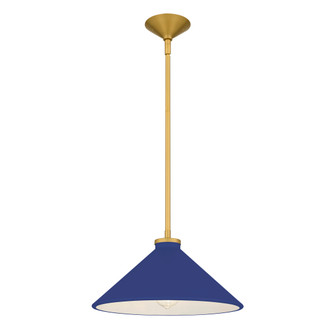Bradbury One Light Pendant in Brushed Gold (10|BRADN1814BRG)