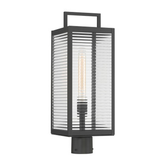 Edgewood One Light Outdoor Post Mount in Dark Matte Black (7|78206-899)
