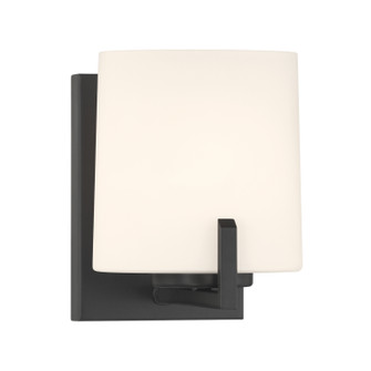Mirelle One Light Bath Sconce in Dark Matte Black (7|12431-899)