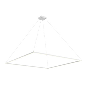 Piazza LED Pendant in White (347|PD88172-WH-UNV-010)