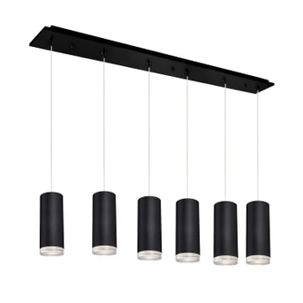 Cameo LED Pendant in Black (347|MP401432BK-06)
