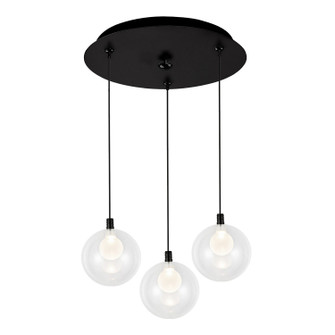 Bolla LED Pendant in Black (347|MP3106BK-03)