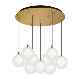 Bolla LED Pendant in Brushed Gold (347|MP3106BG-09)